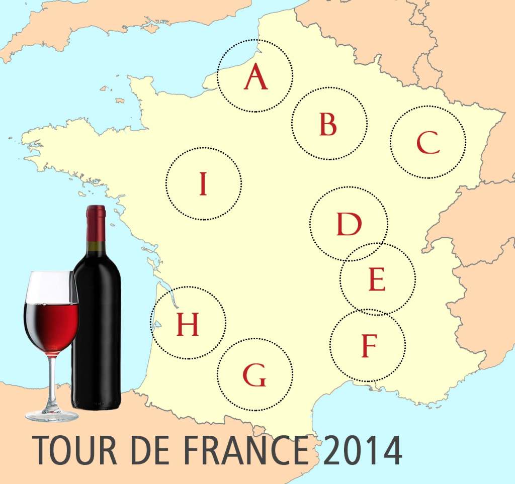 Tour de France 2014 : The Wine Trail, Part I